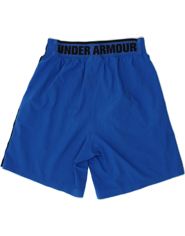 UNDER ARMOUR Mens Sport Shorts Medium  Blue Vintage Under Armour and Second-Hand Under Armour from Messina Hembry 