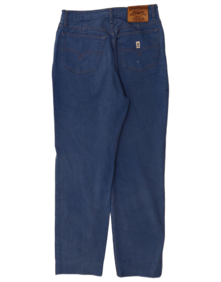Uniform Womens Tapered Jeans W32 L28 Blue Cotton