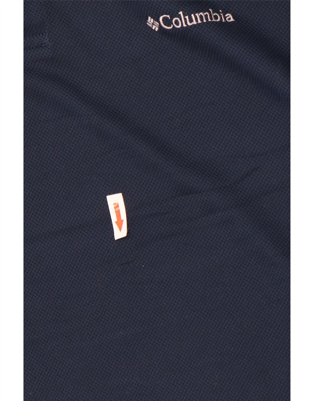Columbia Mens Omni-Shade Polo Shirt Medium Navy Blue
