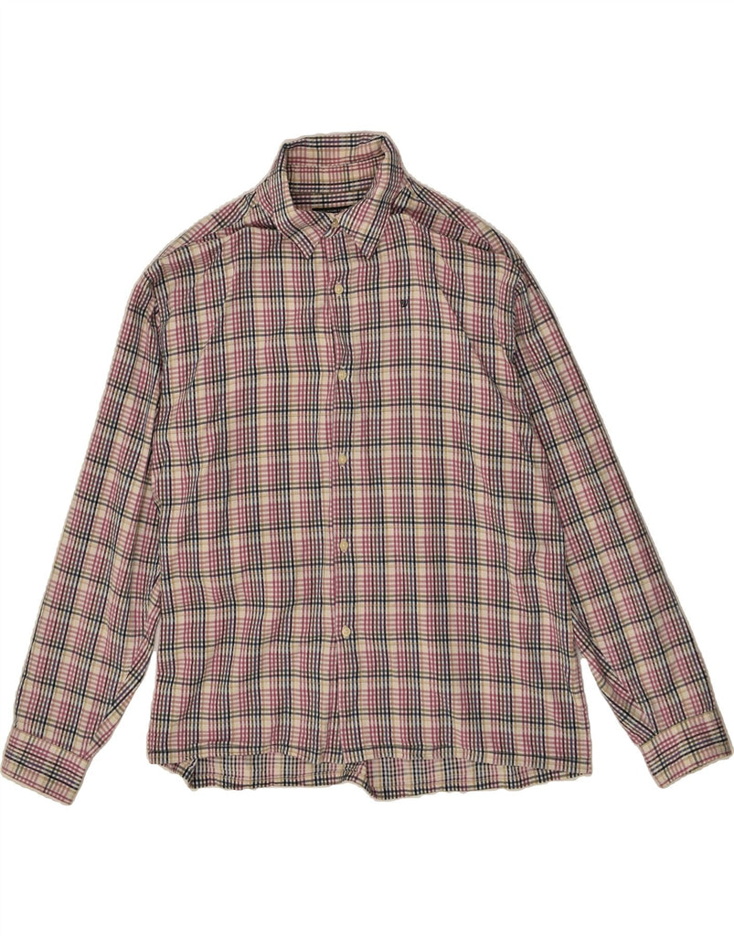 WRANGLER Mens Shirt XL Pink Check Cotton | Vintage Wrangler | Thrift | Second-Hand Wrangler | Used Clothing | Messina Hembry 