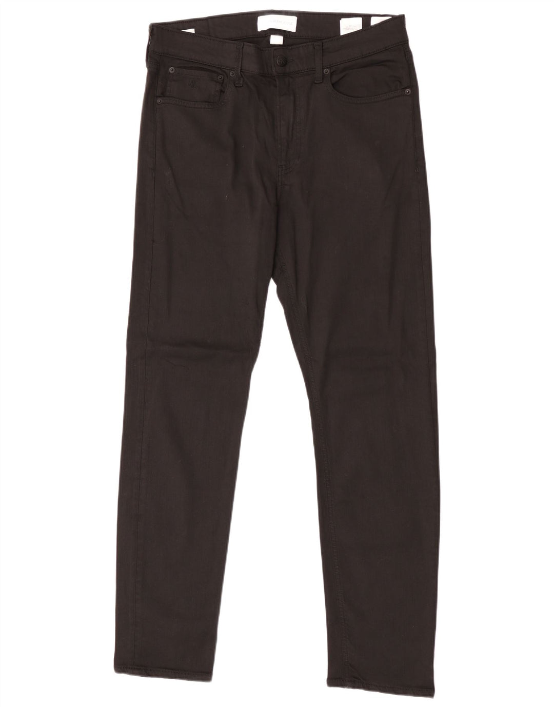 Calvin Klein Mens Slim Jeans W33 L32 Black Modal