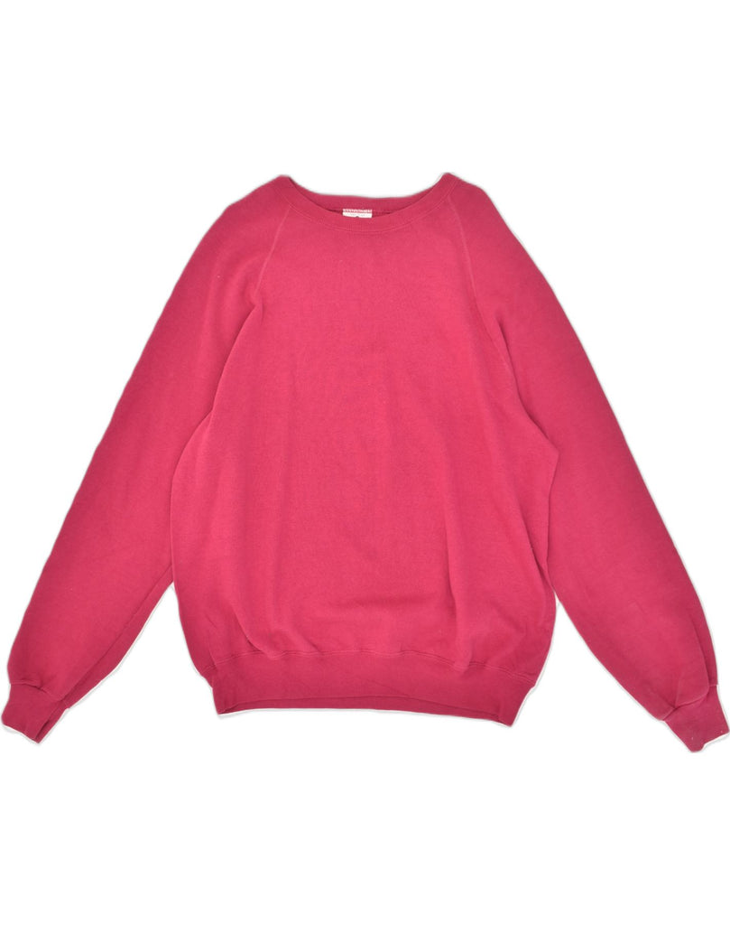 LEE Womens Sweatshirt Jumper UK 18 XL Pink Cotton | Vintage Lee | Thrift | Second-Hand Lee | Used Clothing | Messina Hembry 