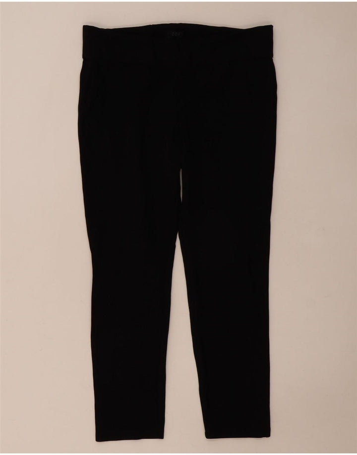 Cos Womens Leggings UK 16 Large Black Viscose
