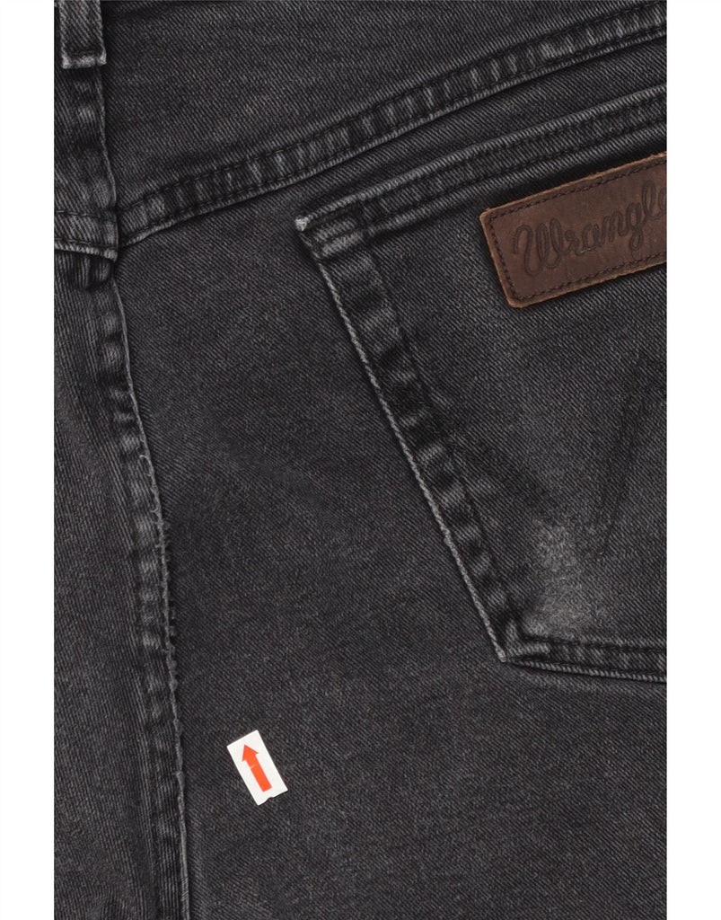 WRANGLER Mens Texas Stretch Slim Jeans W42 L32 Black Cotton Vintage Wrangler and Second-Hand Wrangler from Messina Hembry 