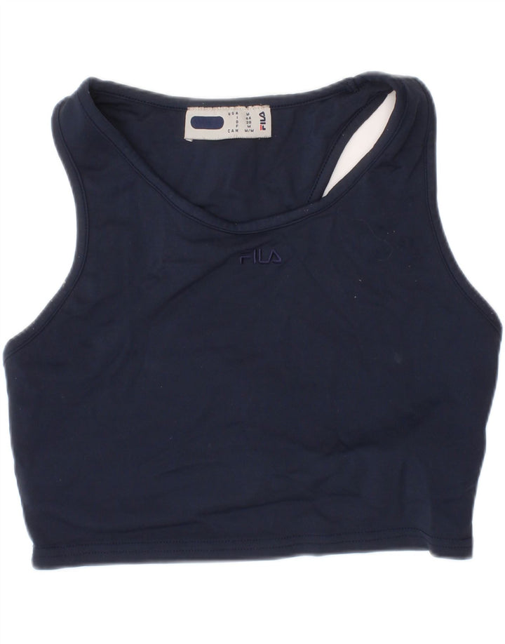 Fila Womens Sport Bra Top Medium Navy Blue Sports