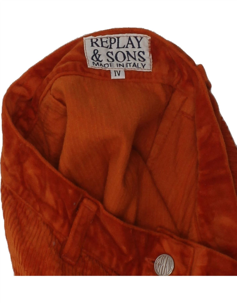 REPLAY AND SONS Girls Corduroy Skirt 6-7 Years W22 Brown Cotton Vintage Replay and Sons and Second-Hand Replay and Sons from Messina Hembry 