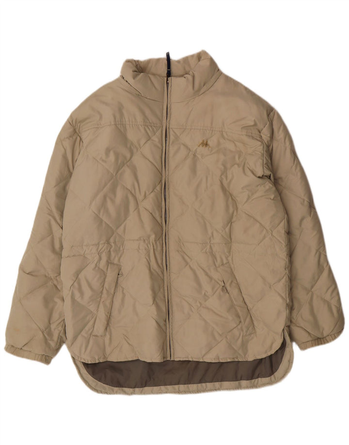 Kappa Mens Padded Jacket UK 42 XL Beige