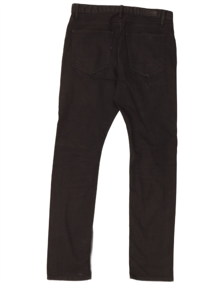 Marks & Spencer Mens Autograph Slim Jeans W32 L33 Black Cotton