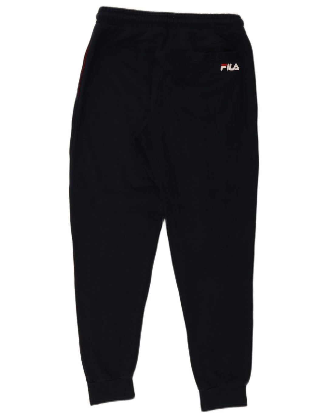 Fila Mens Graphic Tracksuit Trousers Joggers Small Navy Blue
