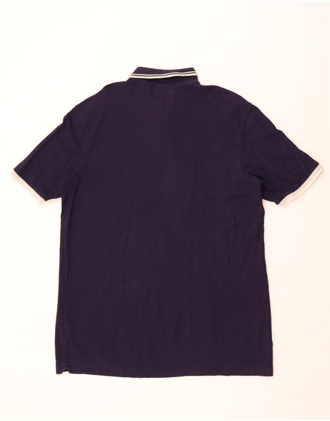 Fila Mens Polo Shirt XL Navy Blue Cotton