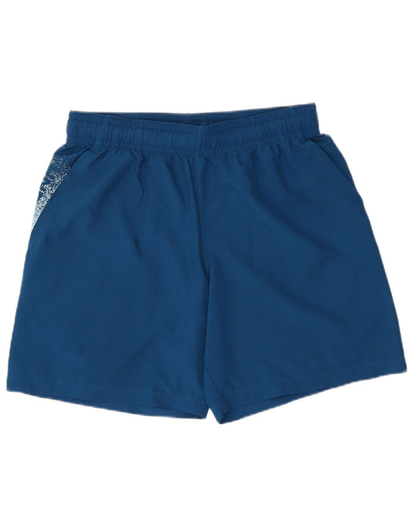 UNDER ARMOUR Mens Graphic Sport Shorts Large Blue
