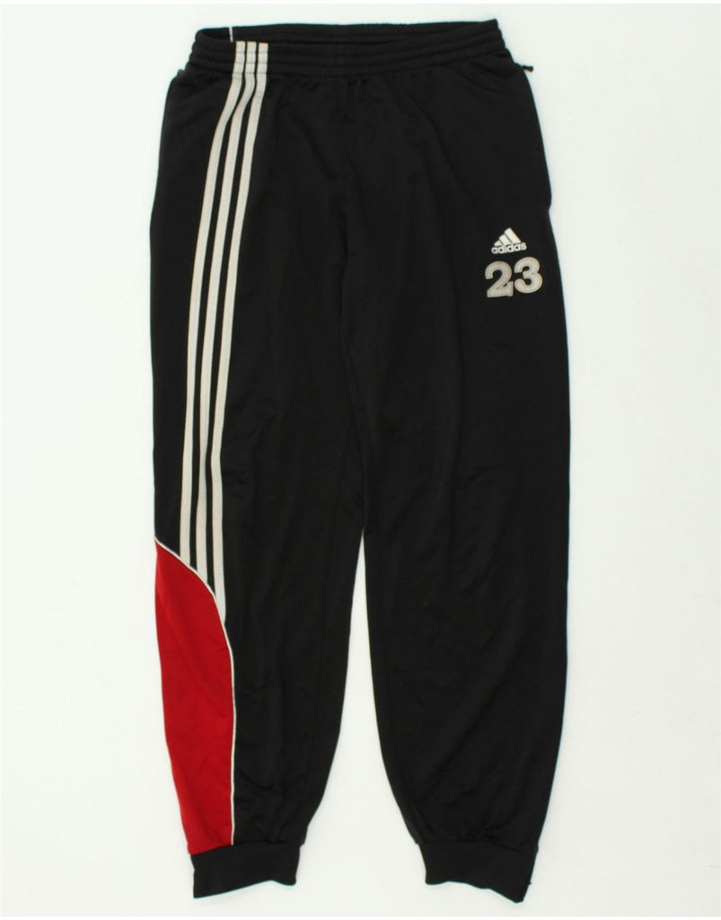 ADIDAS Mens Graphic Tracksuit Trousers Joggers UK 40/42 Medium Black | Vintage Adidas | Thrift | Second-Hand Adidas | Used Clothing | Messina Hembry 