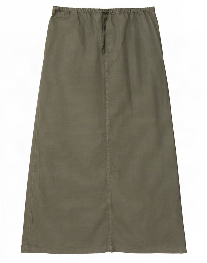 Zara Womens Maxi Skirt Medium W28 Khaki