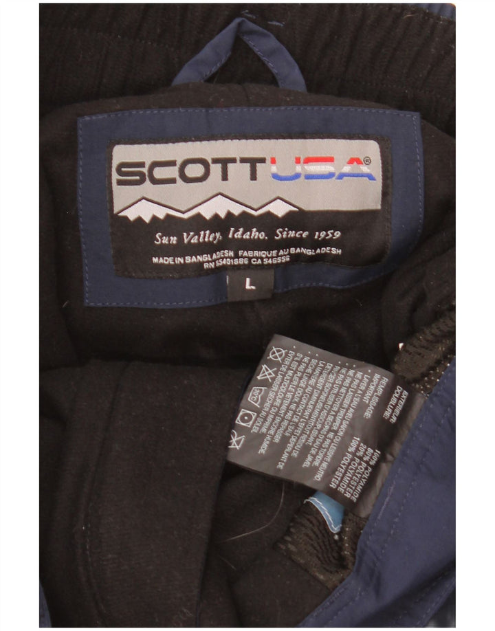 Scott Mens Ski Trousers Large  Navy Blue Polyester