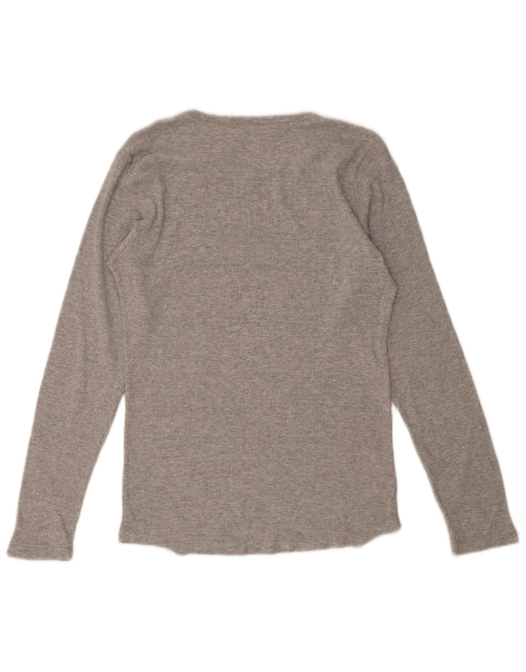 Wrangler Womens Top Long Sleeve UK 14 Large Grey