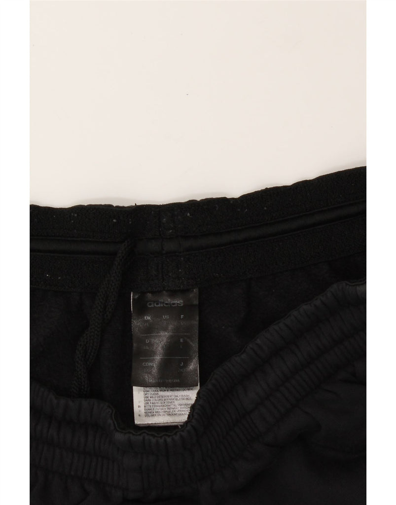 ADIDAS Mens Tracksuit Trousers Joggers Large  Black Cotton Vintage Adidas and Second-Hand Adidas from Messina Hembry 