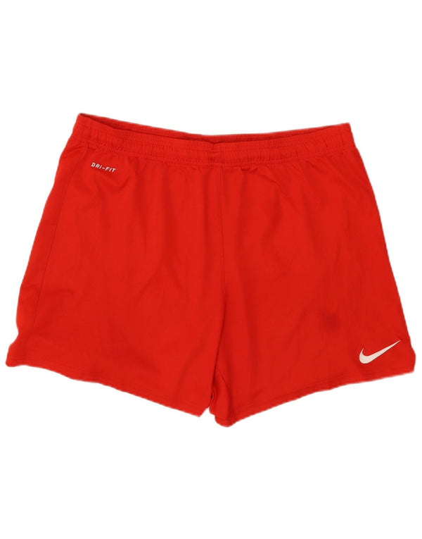 Nike Mens Dri Fit Sport Shorts Large Red Polyester