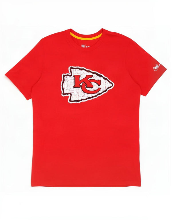 Nike Mens Kansas City Chiefs Graphic T-Shirt Top XL Red Polyester