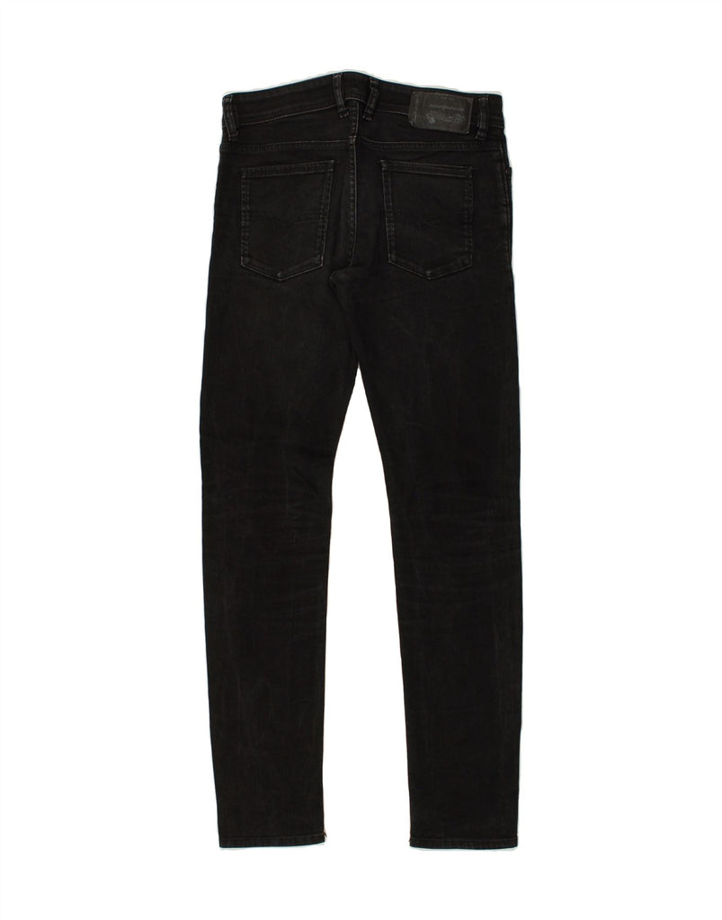 DIESEL Mens Sleenker Slim Skinny Jeans W30 L32 Black Cotton | Vintage Diesel | Thrift | Second-Hand Diesel | Used Clothing | Messina Hembry 