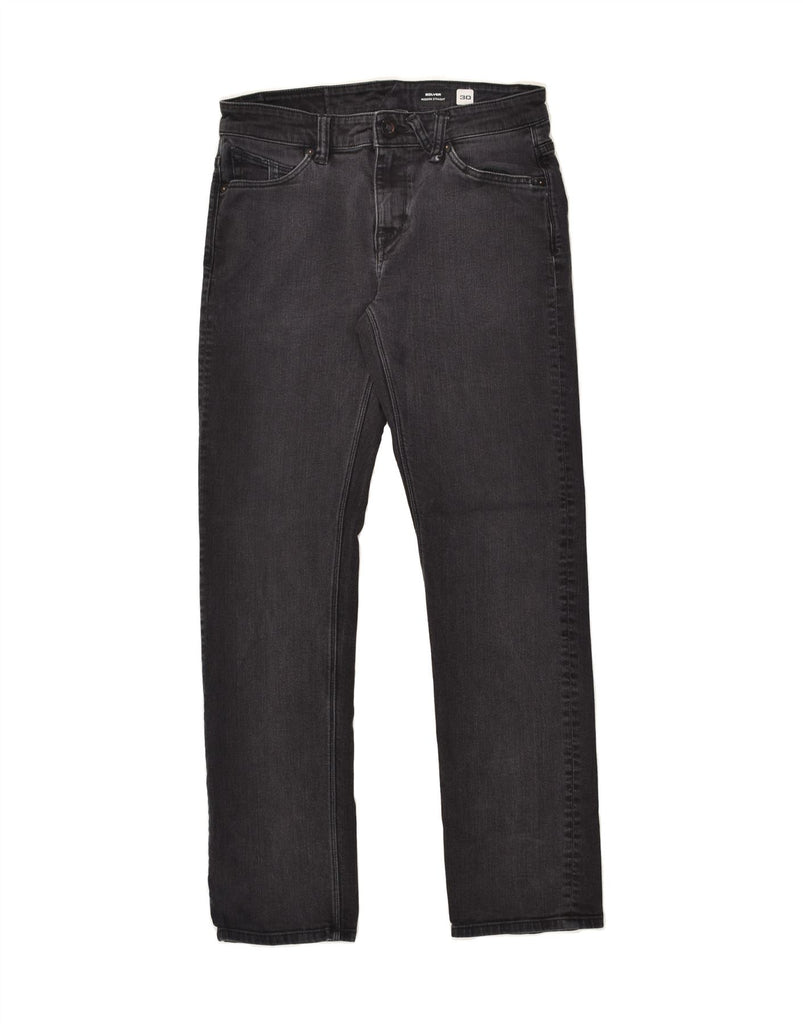 VOLCOM Womens Modern Straight Jeans W30 L29 Black Cotton | Vintage Volcom | Thrift | Second-Hand Volcom | Used Clothing | Messina Hembry 