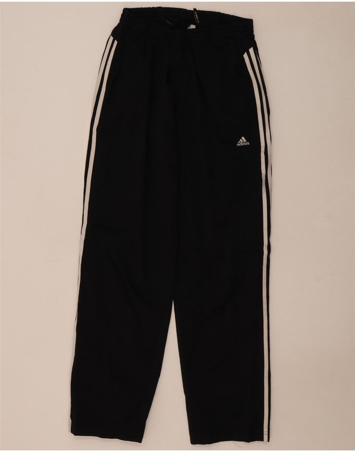 Adidas Mens Climalite Tracksuit Trousers Medium  Black Polyester