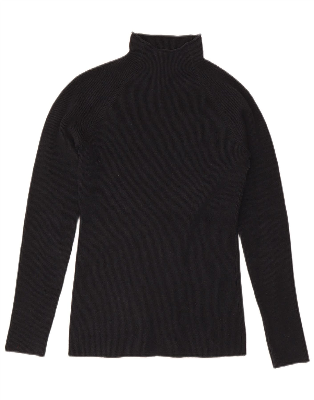 Orvis Womens Top Long Sleeve UK 6 XS Black Cotton
