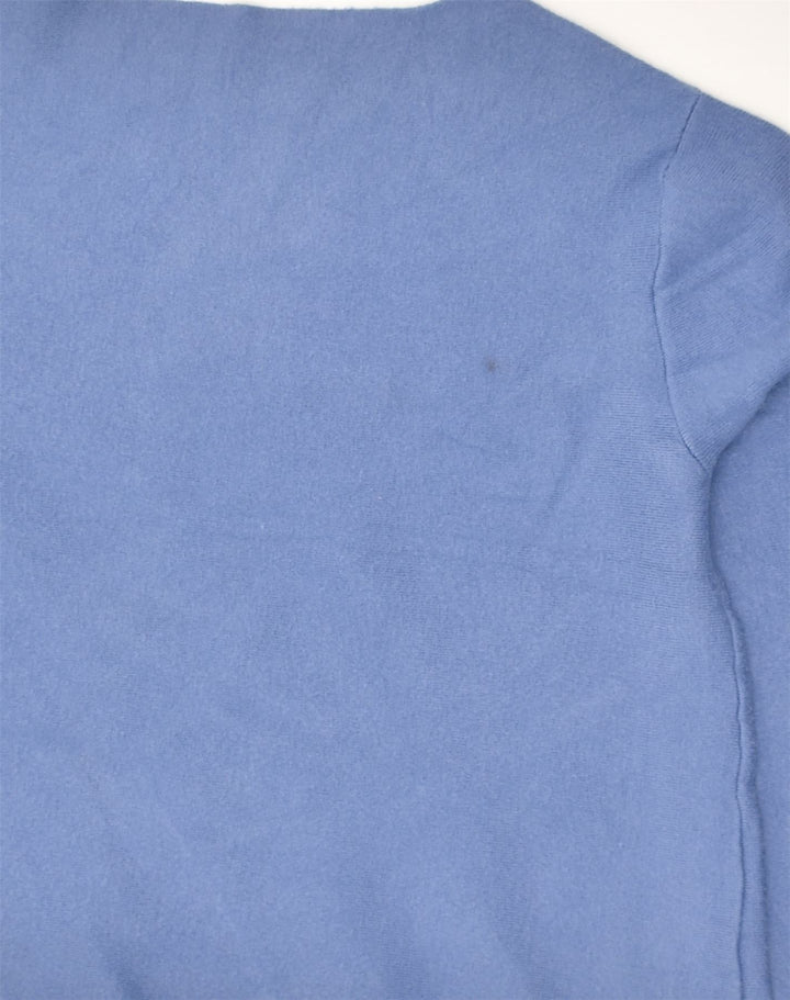 OASIS Womens Crew Neck Jumper Sweater UK 10 Small Blue Viscose | Vintage Oasis | Thrift | Second-Hand Oasis | Used Clothing | Messina Hembry 