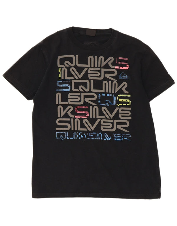 Quiksilver Mens Graphic T-Shirt Top Small Black