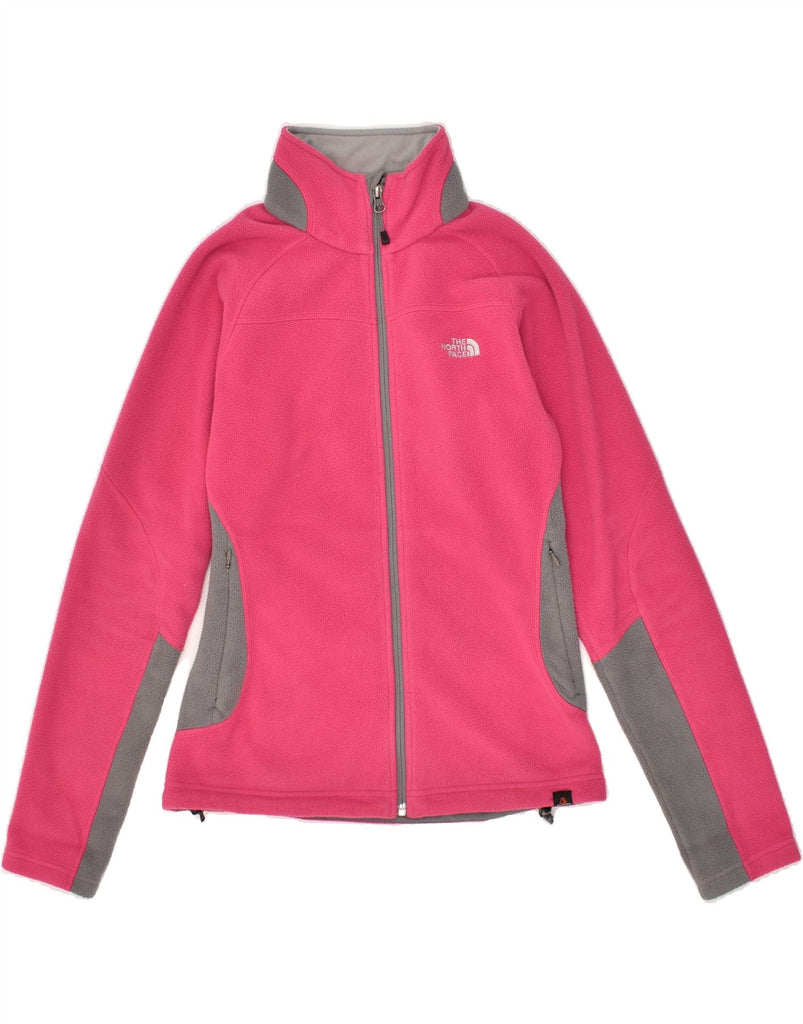 THE NORTH FACE Girls Fleece Jacket 15-16 Years Pink Colourblock | Vintage The North Face | Thrift | Second-Hand The North Face | Used Clothing | Messina Hembry 