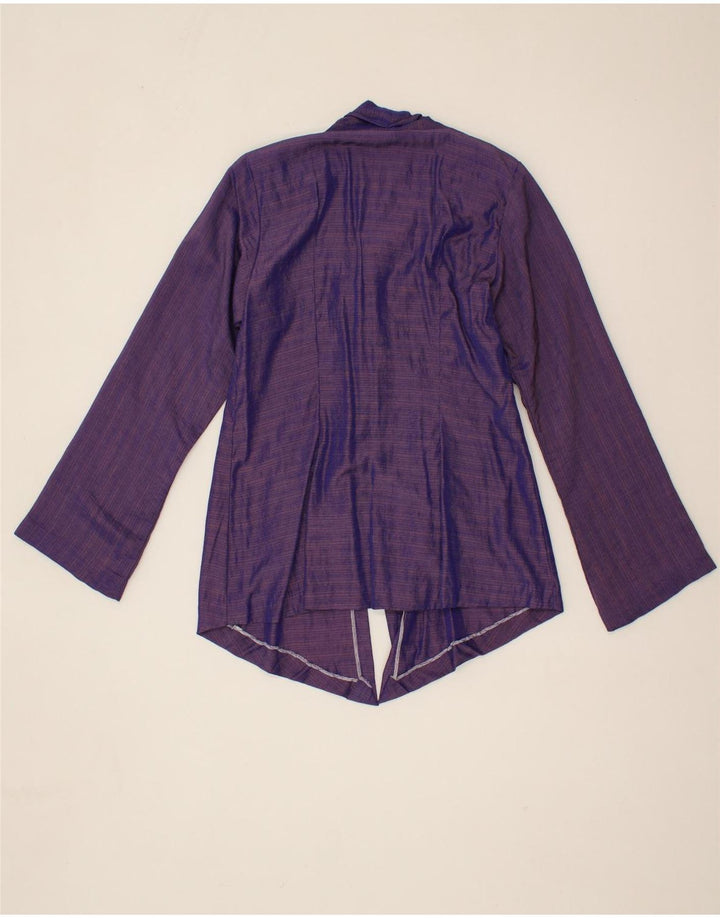 VINTAGE Womens Cardigan Top UK 12 Medium Purple Vintage Vintage and Second-Hand Vintage from Messina Hembry 