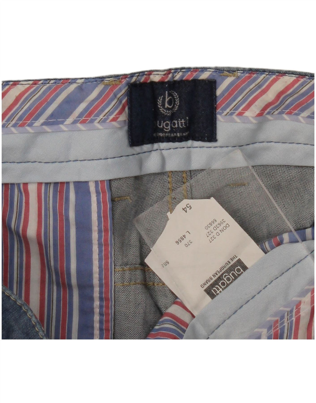 Bugatti Womens Straight Jeans IT 54 2XL W38 L28 Navy Blue