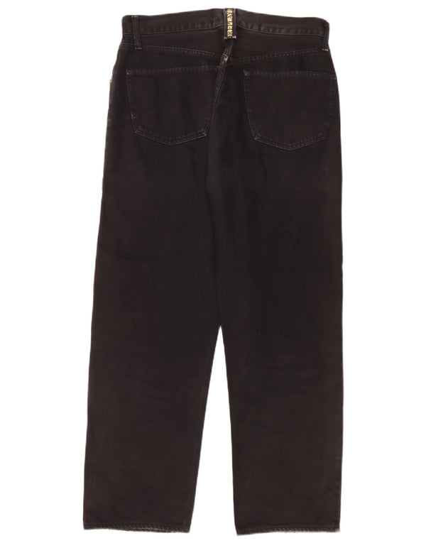 Replay Mens Straight Jeans W33 L30 Black