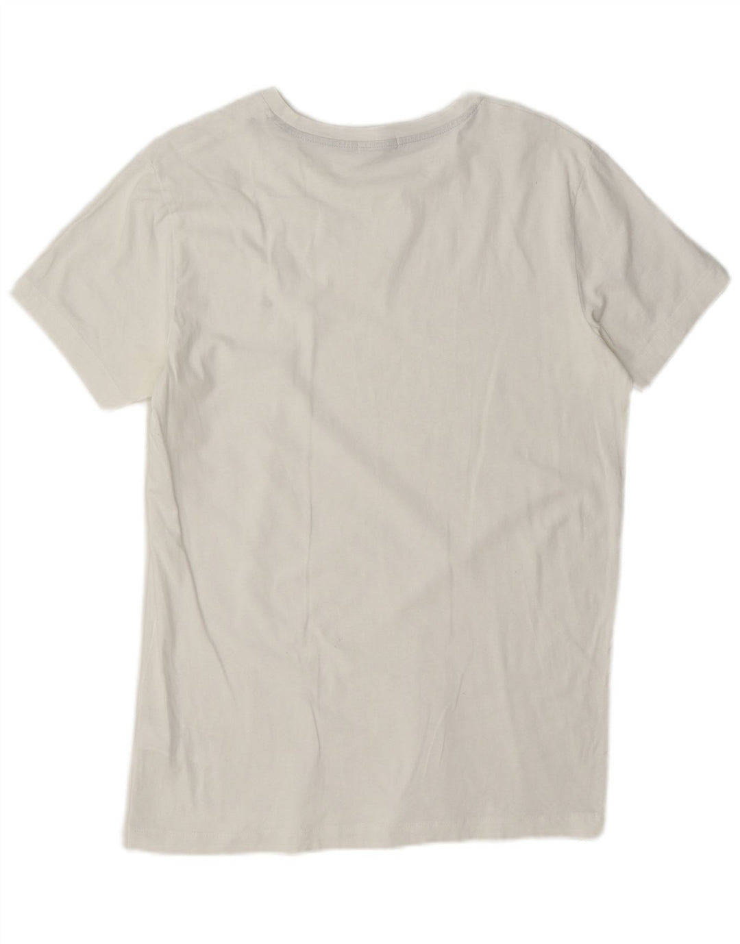 Calvin Klein Jeans Mens T-Shirt Top Large White Cotton