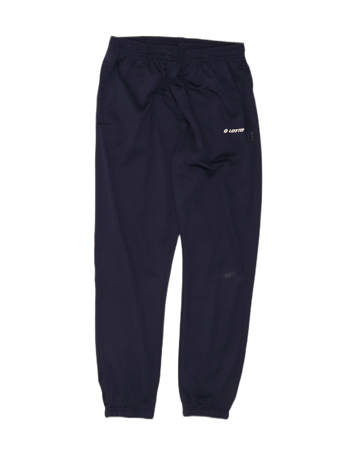 LOTTO Mens Tracksuit Trousers Joggers Medium  Navy Blue Polyester Vintage Lotto and Second-Hand Lotto from Messina Hembry 