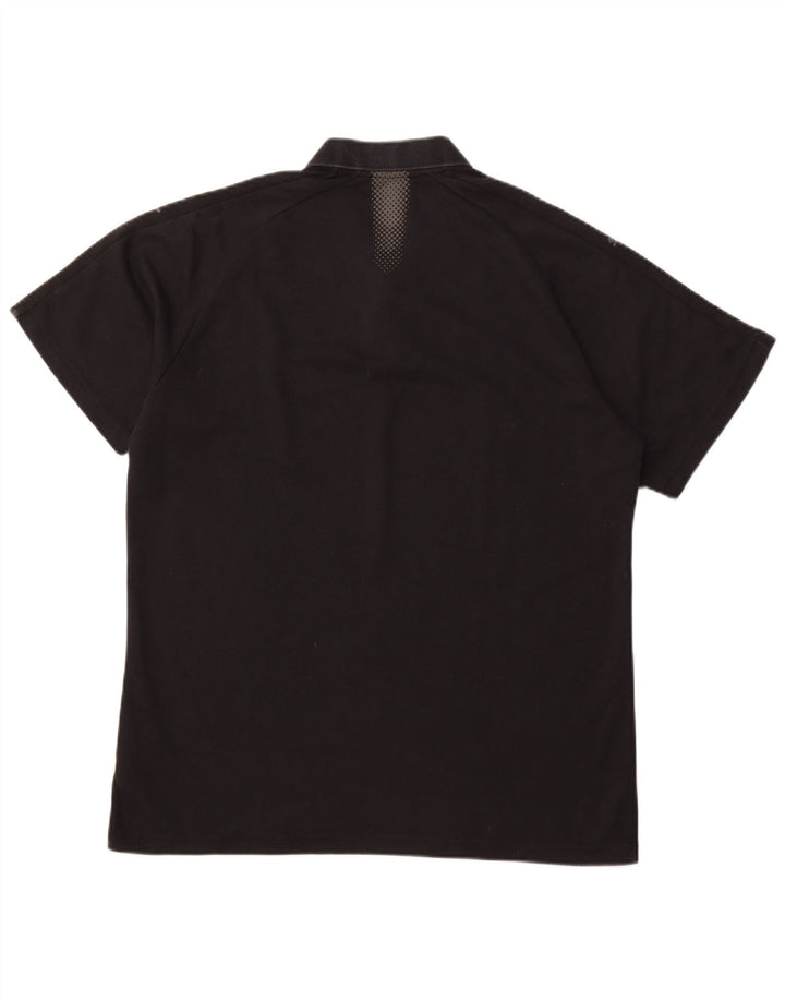PUMA Mens Polo Shirt 2XL Black Cotton