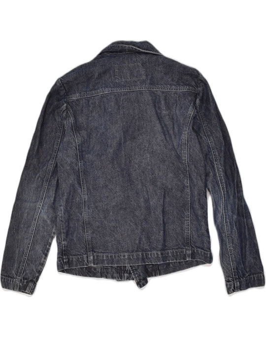 Black guess denim jacket best sale