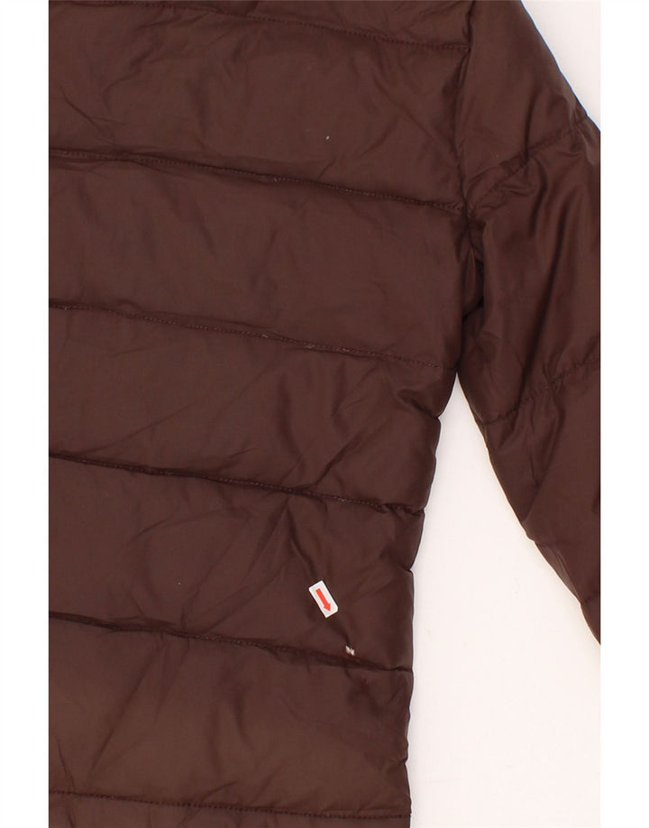 KAPPA Womens Padded Jacket UK 6 XS Brown Polyamide Vintage Kappa and Second-Hand Kappa from Messina Hembry 