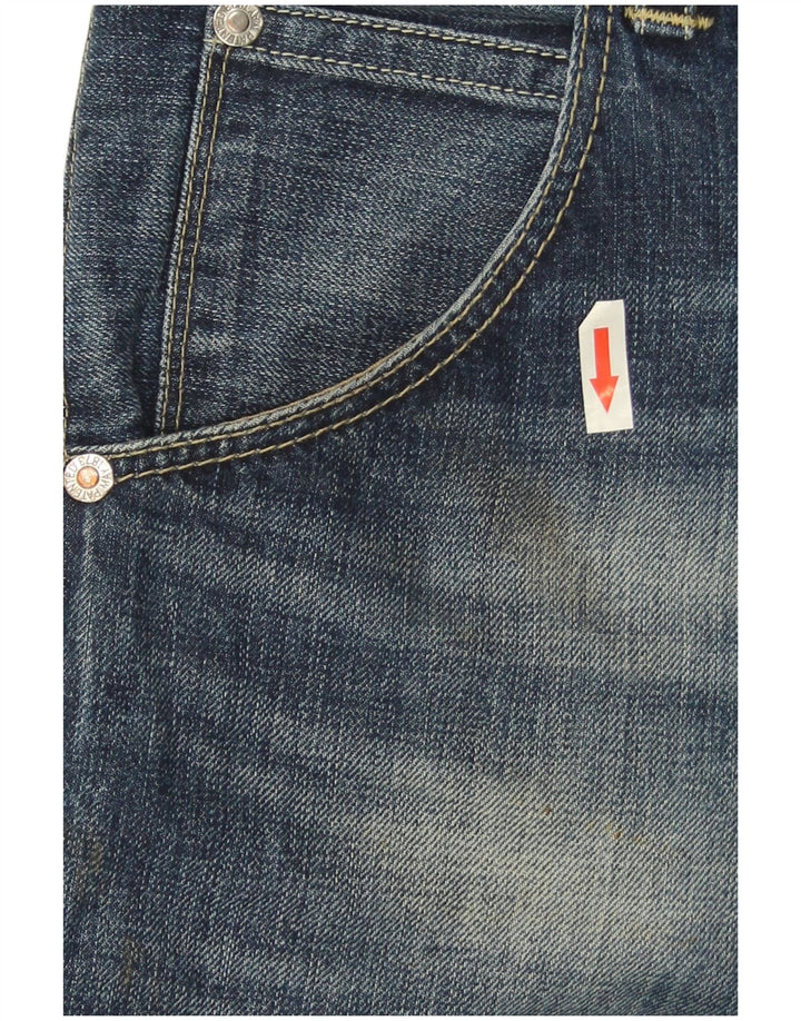 Levi's Mens 514 Straight Jeans W34 L32 Blue Cotton