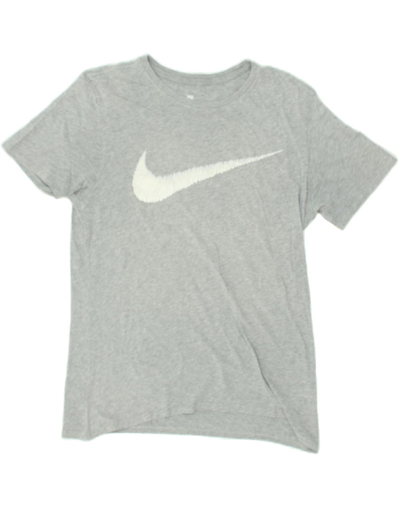 NIKE Mens Graphic T-Shirt Top Medium Grey | Vintage Nike | Thrift | Second-Hand Nike | Used Clothing | Messina Hembry 