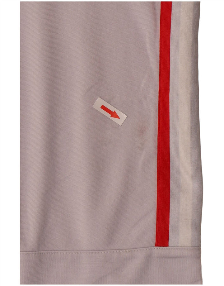 Adidas Boys Tracksuit Trousers Joggers 12-13 Years  Grey Polyester