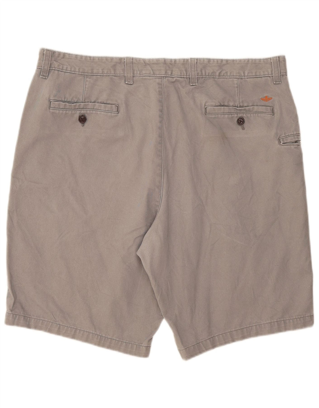 DOCKERS Mens Cargo Shorts W40 XL Grey Cotton