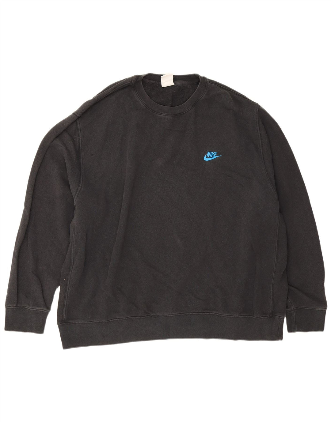 Nike Mens Sweatshirt Jumper 2XL Black Cotton