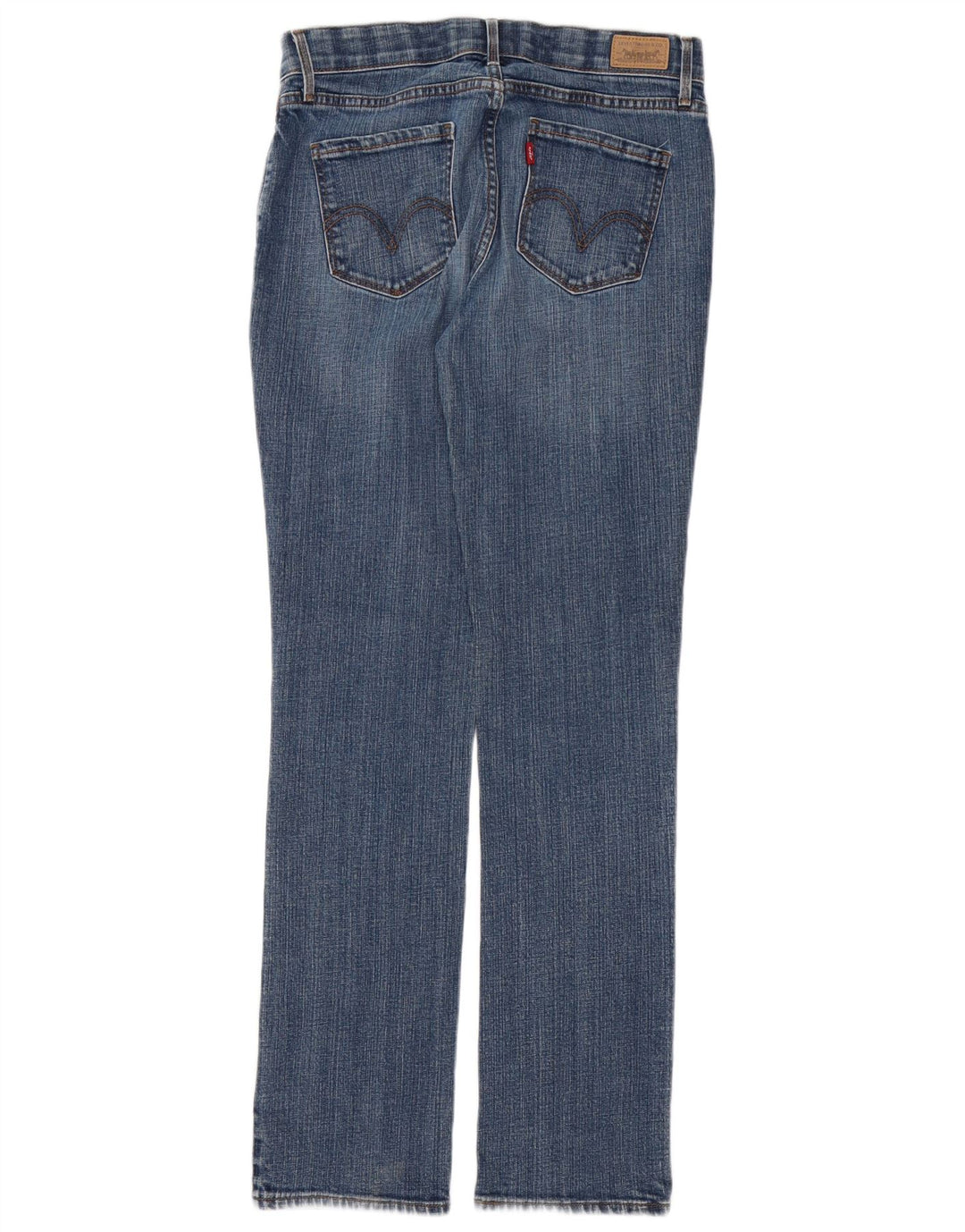 LEVI'S Womens 525 Straight Jeans US 6 Medium W28 L31 Blue Cotton