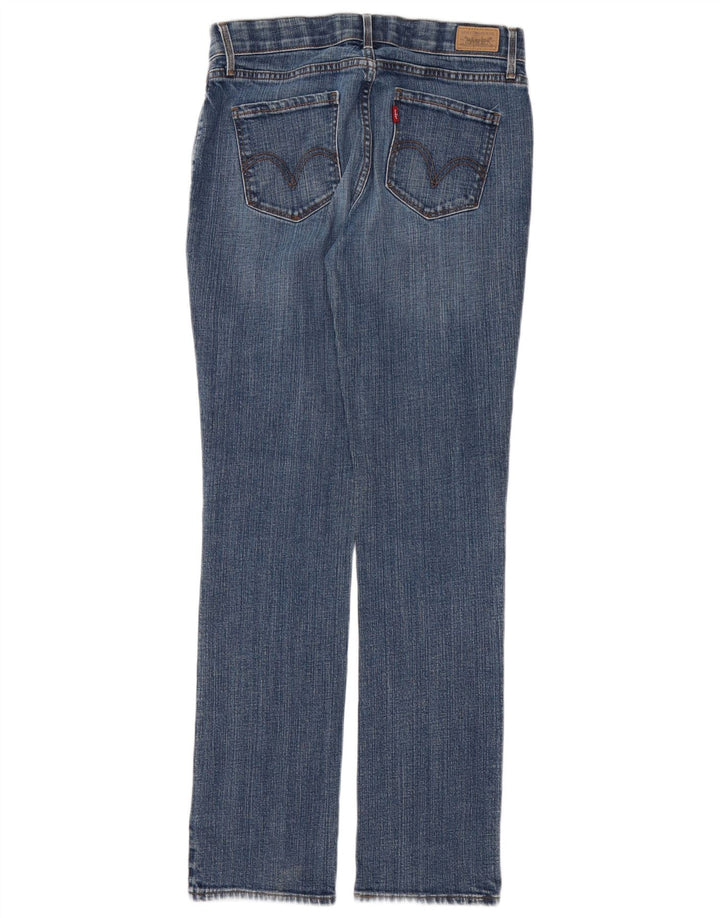 LEVI'S Womens 525 Straight Jeans US 6 Medium W28 L31 Blue Cotton