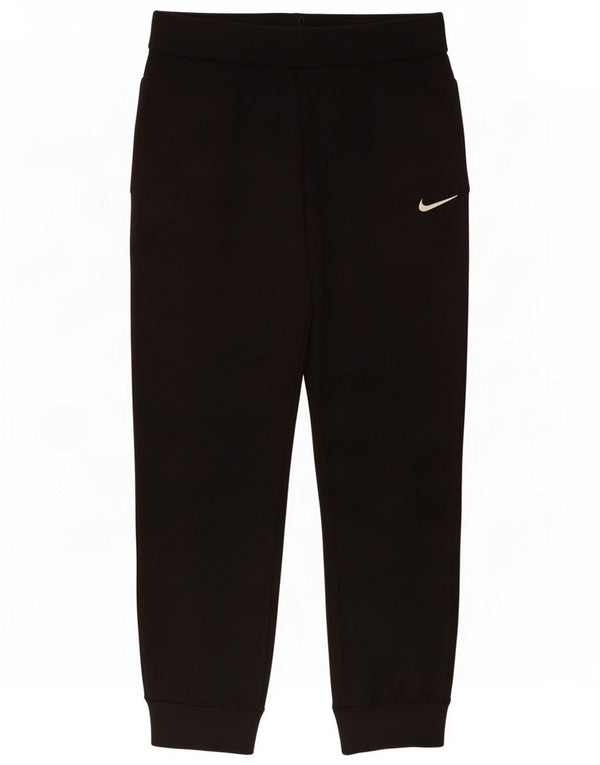 Nike Mens Tracksuit Trousers Joggers Medium Black Cotton