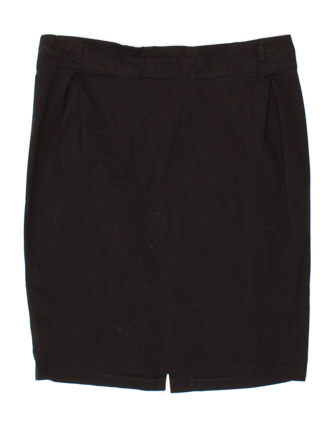BENETTON Womens Pencil Skirt IT 46 Large W36  Black Cotton Vintage Benetton and Second-Hand Benetton from Messina Hembry 