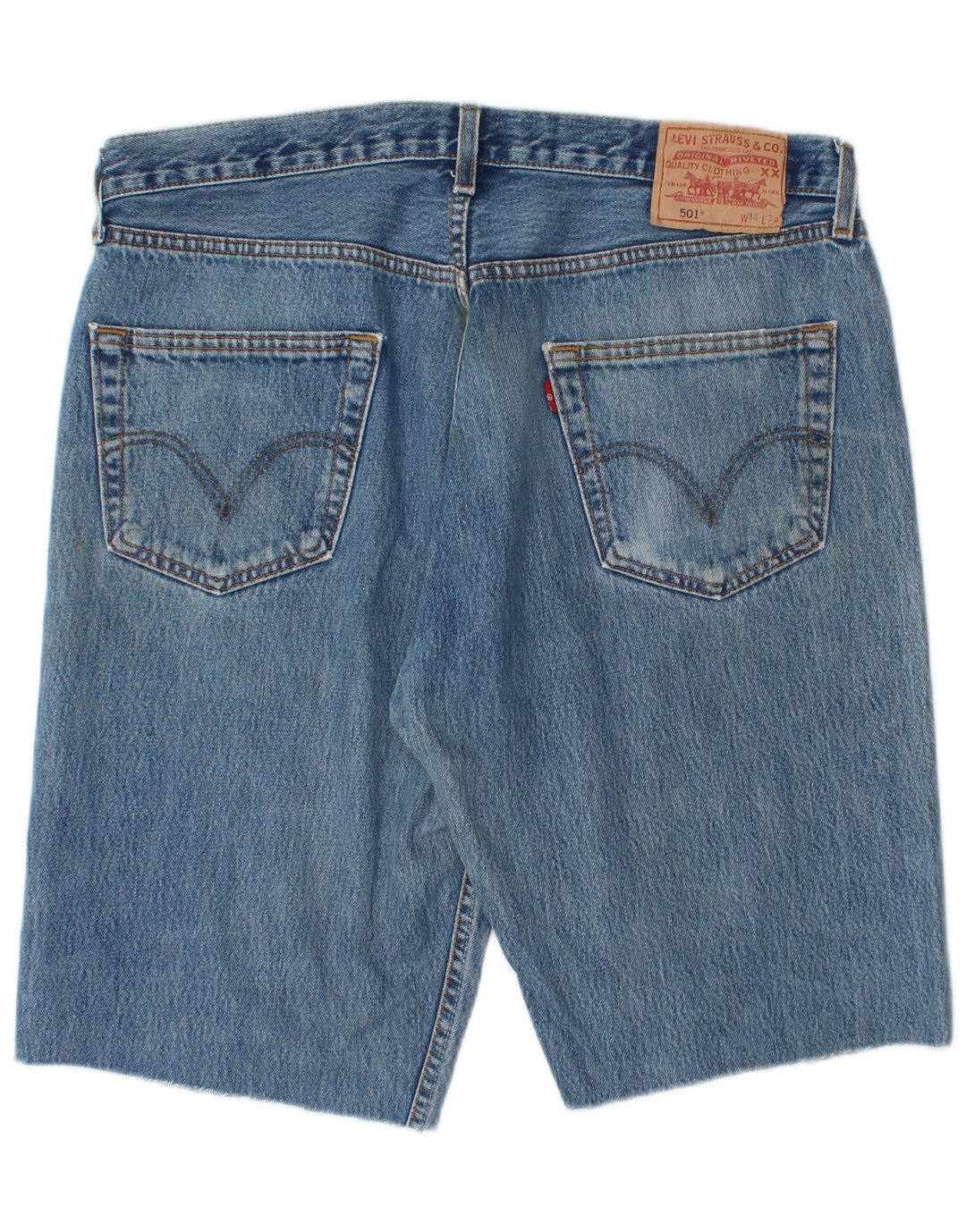 Levi's Mens 501 Denim Shorts W36 Large Blue