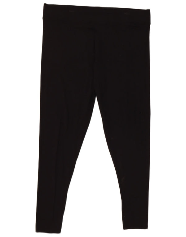 Marks & Spencer Womens Leggings UK 18 XL Black Viscose