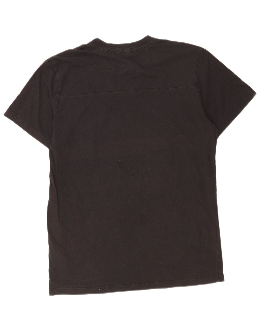 Calvin Klein Jeans Mens Graphic T-Shirt Top Medium Black Cotton