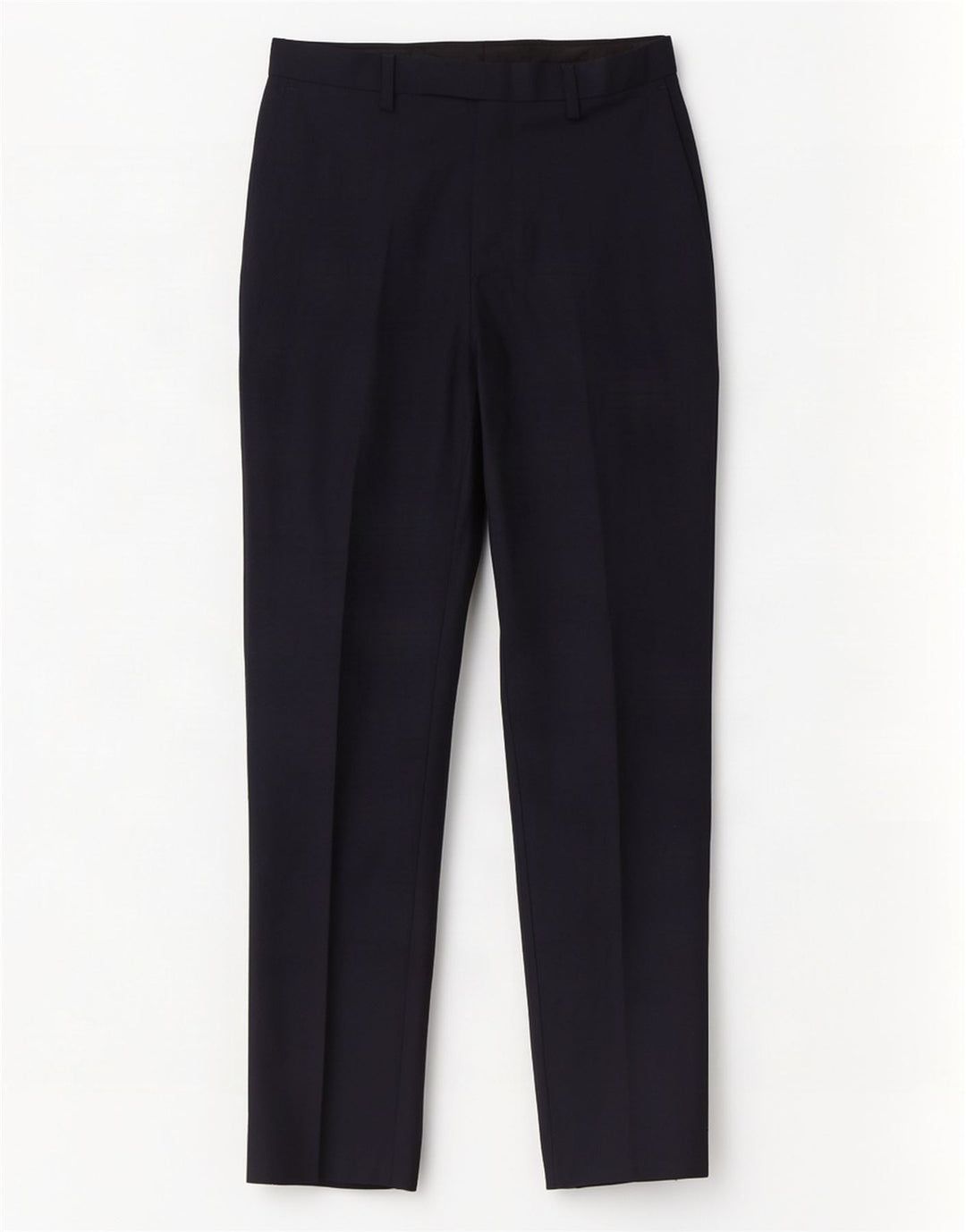 Marks & Spencer Mens Slim Fit Casual Trousers W30 L31 Navy Blue Polyester